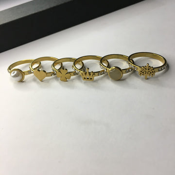 Exquisite 1K Gold karat Rings