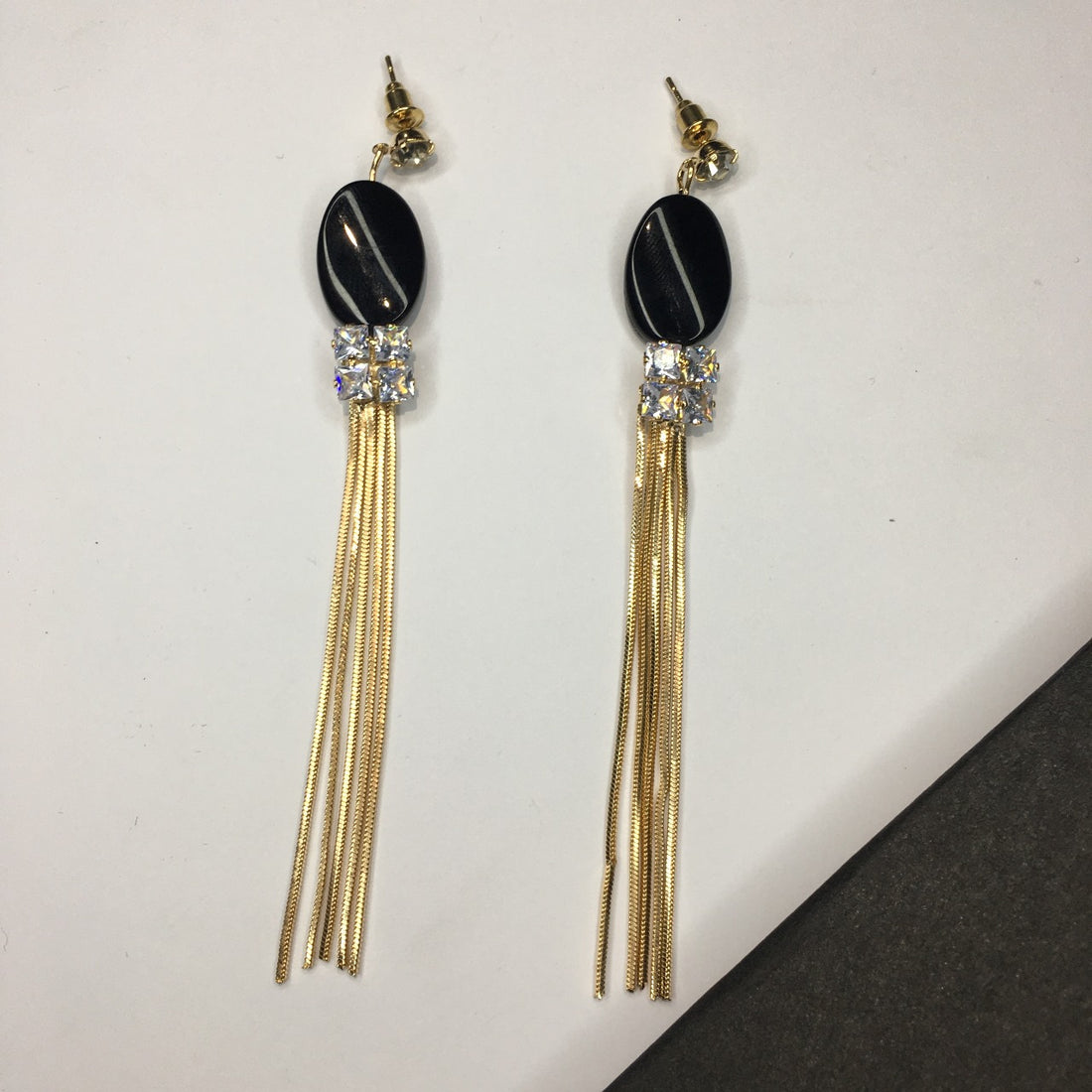 *Chic Beaded Tassel Earrings